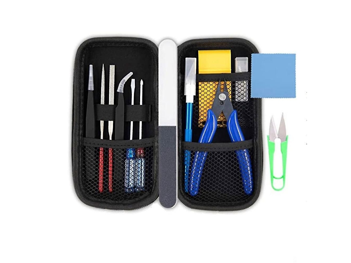 Kit De 15 Ferramentas Para Modelismo, Ferramentas Básicas Para Modelistas, Kit De Construção De Hobbies, Compatível Com Edifícios E Aviões Modelo-b5