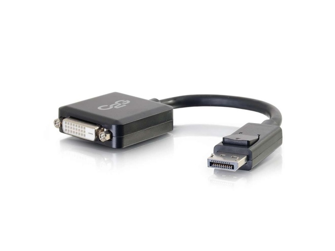 54321 Adaptador de Cabo de Vídeo 0 2 M Displayport Dvi-D Preto C2G