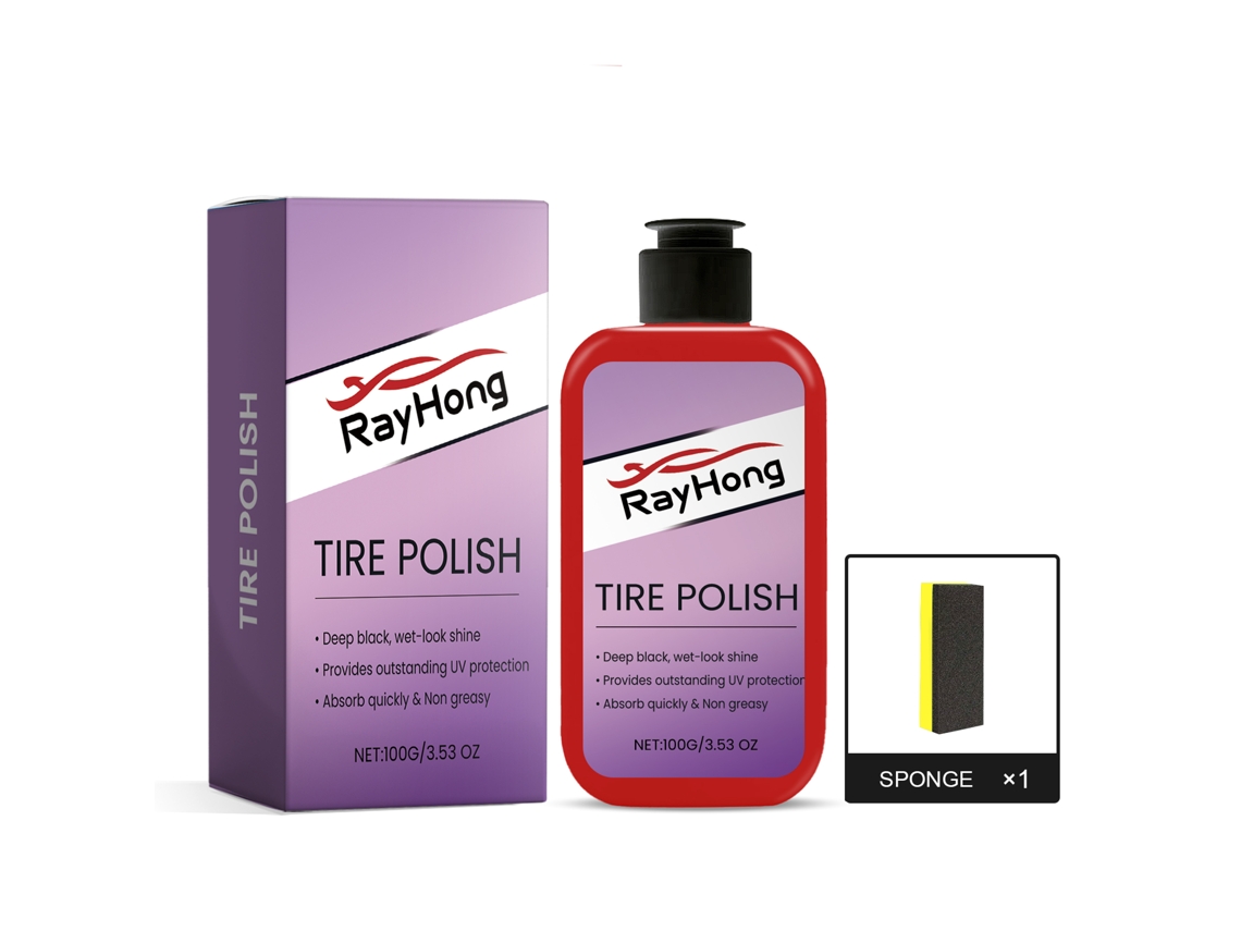 Polidor Rayhong para Pneus, Limpeza Profunda, Remove Ferrugem e Dá Brilho Duradouro LAXISCREED