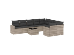 Garden Sofa Set, Garden Sofa Sets Vidaxl Cinzeto Rattan / Vime (n/a)