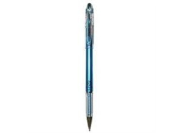 Caneta Gel Metálica PENTEL Slicci Com Tampa Azul 1 Peça