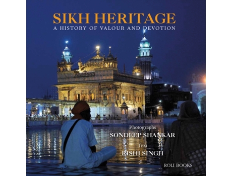 Livro sikh heritage de sondeep shankar,rishi singh (inglês)