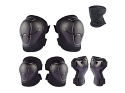 Conjunto de 7 Joelheiras e cotoveleiras AQUAFORGE, proteção infantil