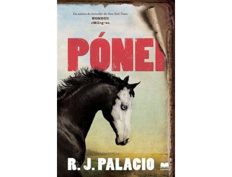 Livro Pónei de R. J. Palacio (Português)