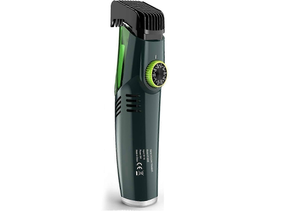 Aparador De Pelos Com Função De Vácuo, Ajustável, Para Barba E Cabelo