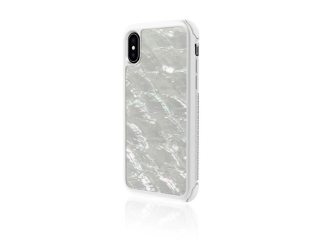 Estojo para iPhone Xs WHITE DIAMONDS Pérola Branco