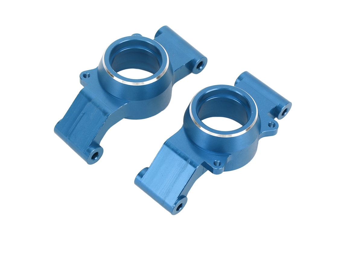 Mali suporte de Cubo Traseiro Rc de Liga de Alumínio Cnc para Traxxas 1/5 Substituto Flexível Portátil Azul