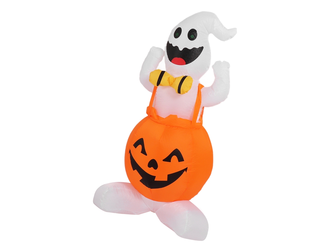 Abóbora De Halloween Inflável (inflação Automática, Compatível Com Padrão Da Ue) Eoocoo