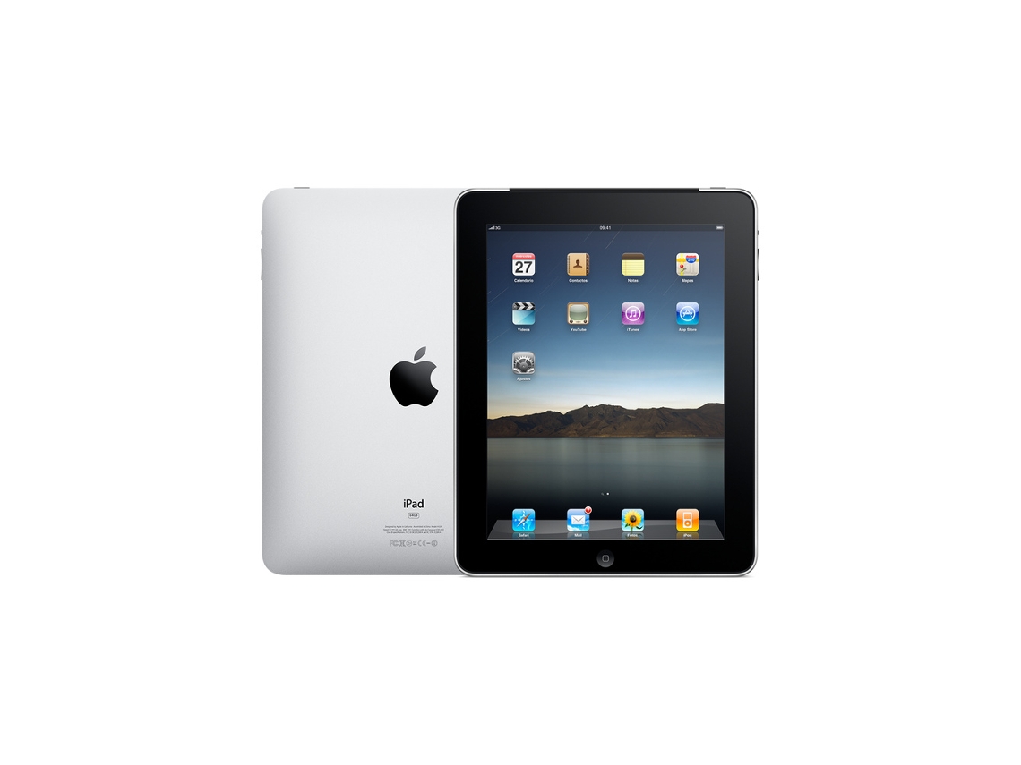 Apple Ipad 9.7 Polegadas 1st Gen (2010) 32gb Wifi + Cellular / Preto / Recondicionado Marcas Mínimas