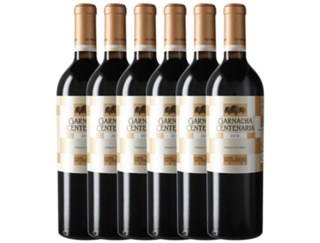 Vinho BODEGAS ARAGONESAS Bodegas Aragonesas Coto De Hayas Centenaria Grenache Campo De Borja Crianza (0.75 L - 6 unidades)