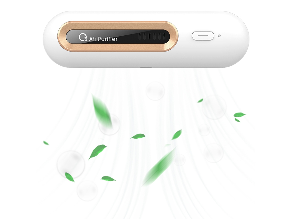 Purificador de Ar Mini USB Primerox para Geladeira, Carro, Armário, Desodorizador, Ozone