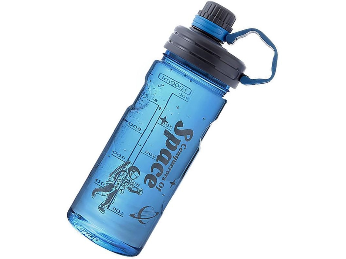 2026 botella de Água Linjou 2l, Sem Vazamentos, Plástica Portátil Sem Bpa com Escala e Filtro para Esportes