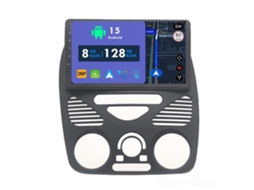 Auto Rádio Carro Bluetooth Autoradio 8GB RAM 128G ROM CarPlay Navegação GPS Ecrã Táctil RoverOne para Fiat Siena Palio Albea Weekend 2004-2006