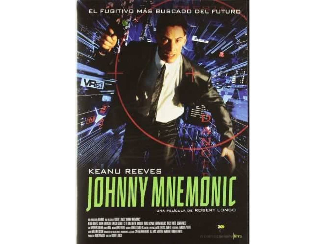 DVD Johnny Mnemonic (Edição em Espanhol)
