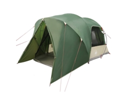 Conjunto 1 Barraca De Camping Vidaxl Verde Tafetá (500 X 314 X 206 Cm)