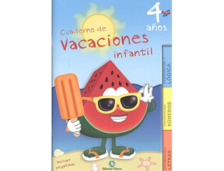 Livro Vacaciones 4Años Ei de Vários Autores (Espanhol)