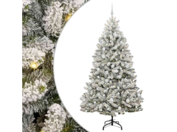 Conjunto 1 Árvore De Natal Artificial Vidaxl Verde Pvc (210 Cm)