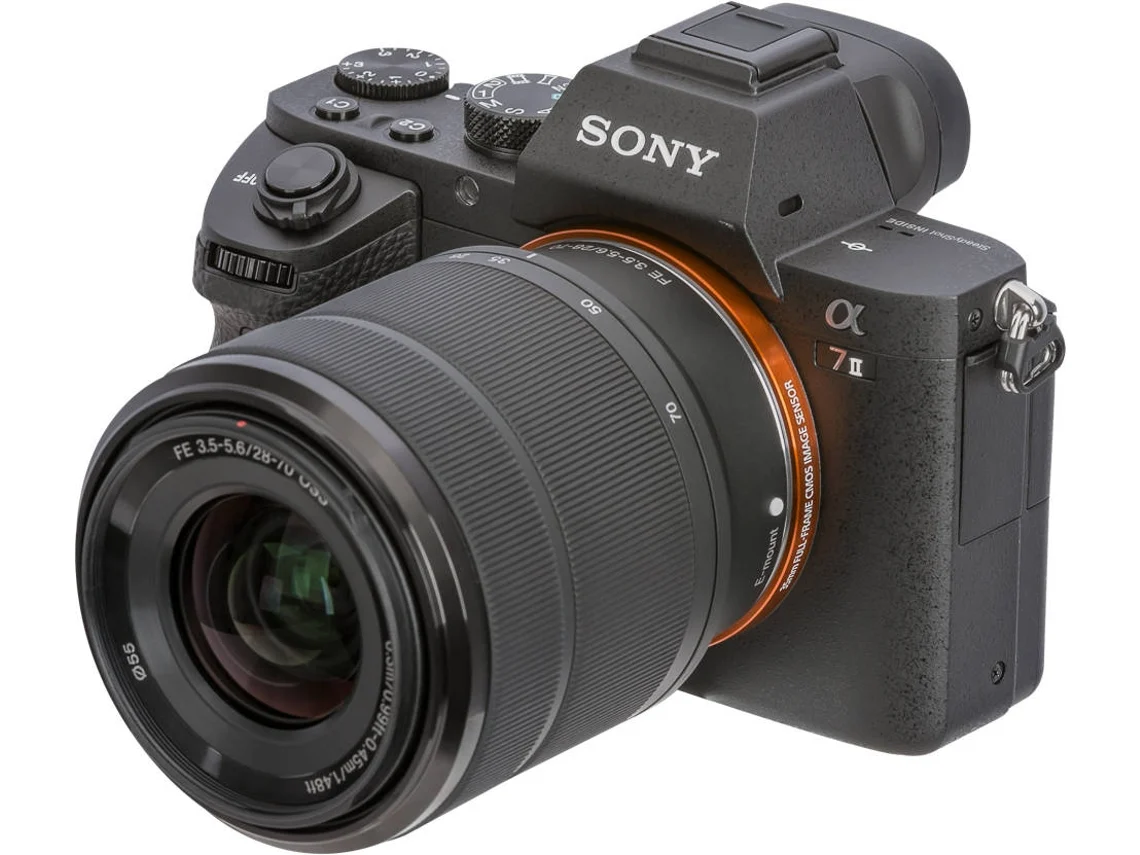 Máquina Fotográfica SONY A7 Mark II + FE 28-70mm (Full-Frame)
