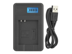 Cargador De Baterías Nb-6l Com Tela Lcd, Cargador Usb De Uma Ranura Para Nb-6l