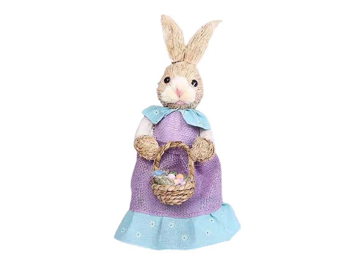 Novos Adornos de Páscoa: Estátuas Artificiais Coelhos para Decoração, Ergonômico, Uso Diário STELASPLEN