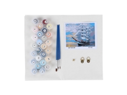 Kit De Pintura A Óleo Diy Por Número Pintura A Óleo Digital Decoração 40x50 (e132)