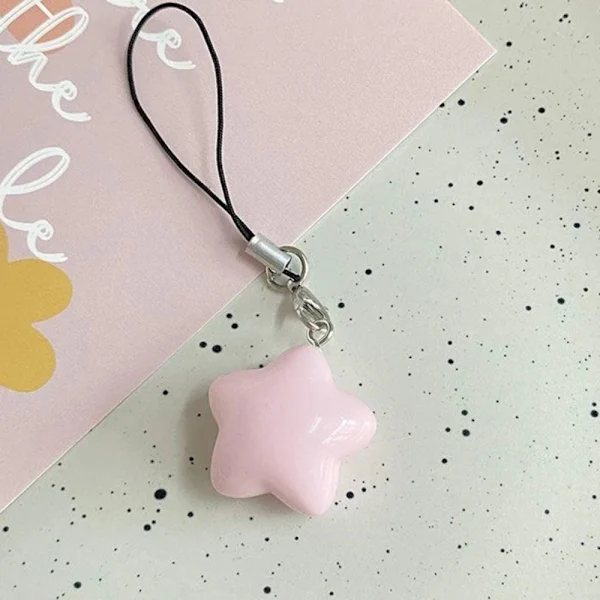 Pingente Para Celular Rosa