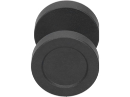 Puxador De Porta Celeiro Amonida, Robusto, Em Aço Carbono, Redondo, Para Portas De Correr E Armários, 5x5cm
