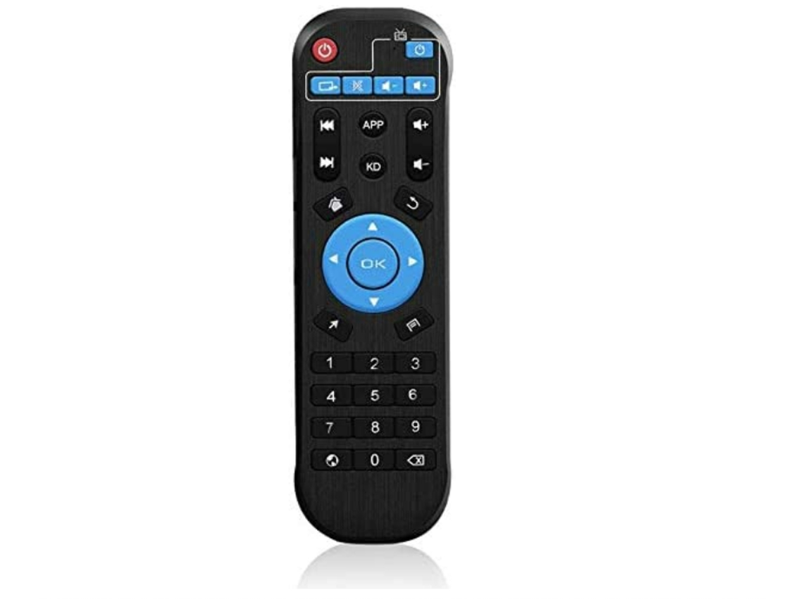 Comando para T95 T95 Max T95 Max+ Q Plus Android Tv Box Preto