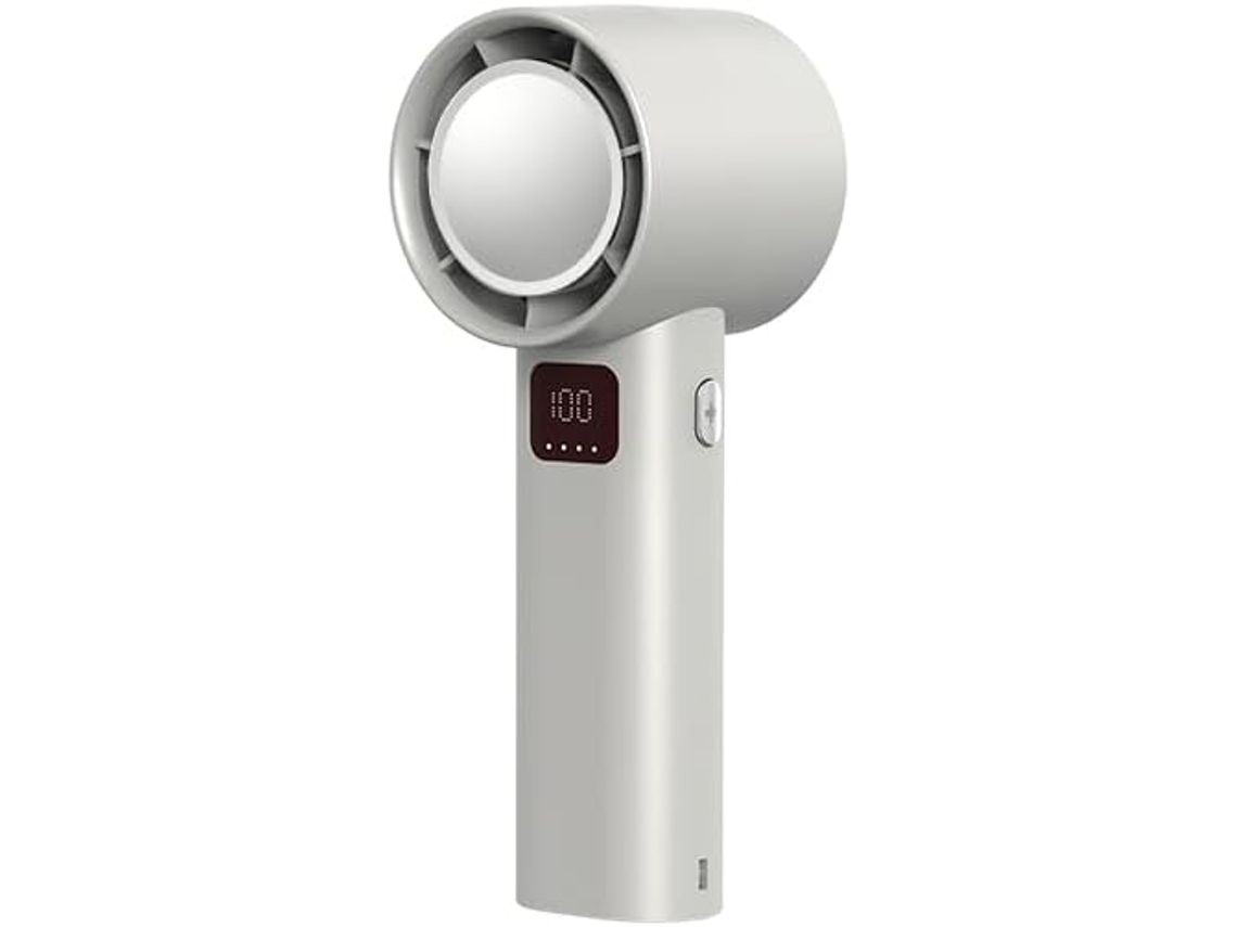 Ventilador Portátil De Carregamento Rápido, Modo Frio Silencioso Usb Equipado Com Pequeno Ventilador De Resfriamento De 3000ah, 1 Slowmoose