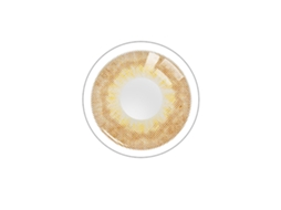 Lentes De Contato Starlight Marrom 0 Grau Anuais 14.5mm Unissex