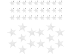 Conjunto De 50 Tachinhas Decorativas Em Plástico Branco, Práticas E Fáceis De Usar, Ideais Para Organizar Quadros De