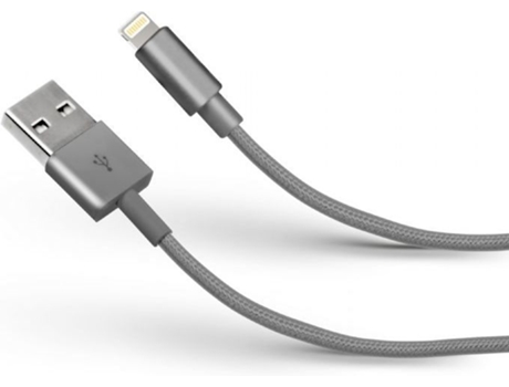 Cabo SBS 26298 (USB - Lightning - 1m - Prateado) — USB - Lightning | 1 m