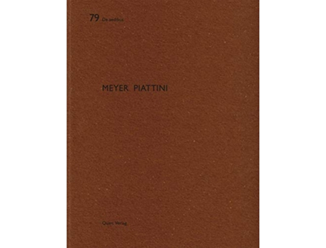 Livro Meyer Piattini De aedibus 79 English and German Edition de Heinz Wirz (Inglês)