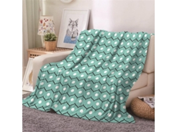 Manta de Flanela Fansu Estampa 3d Quente e Macia em Microfibra Ideal para o Inverno Perfeita Cama Ou Sofá Adeq