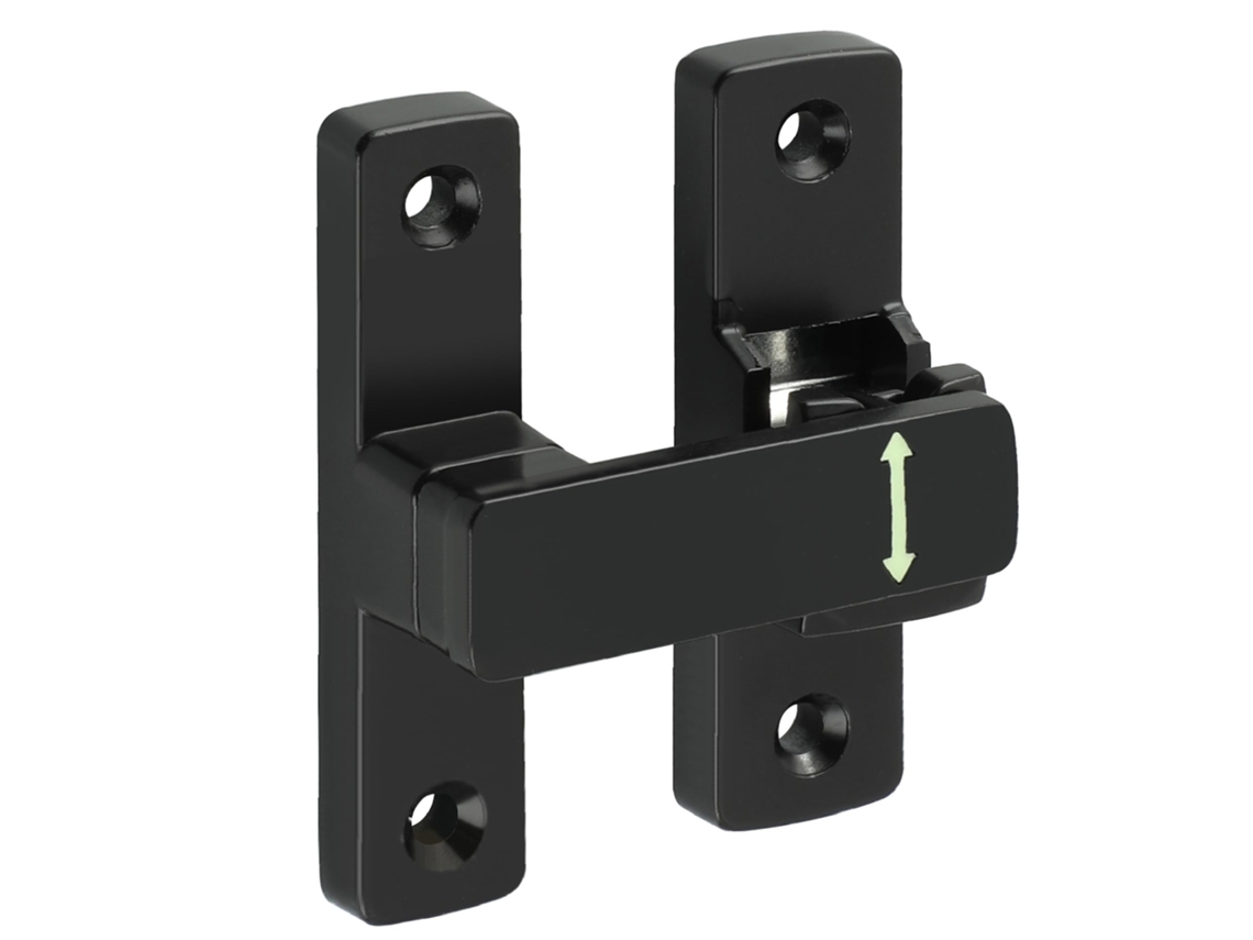 Trinco de Porta Basculante 90/180°, Robusto para Portas de Celeiro, Jardim, Janelas e Armários | S/MARCA