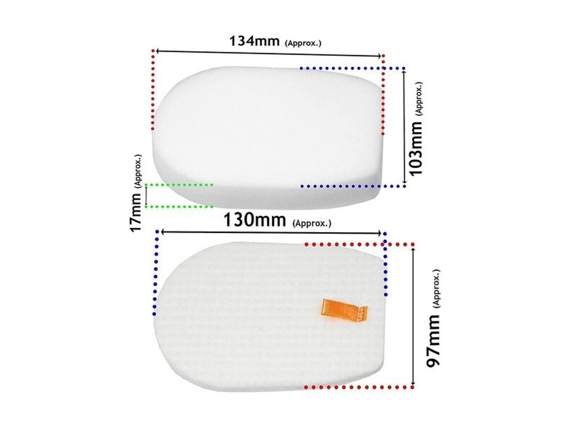 Lurelia Elemento Filtrante Para Modelos Iz300/iz300uk/iz300ukt/iz320/iz320uk/iz320ukt, Recarga De Aspirador