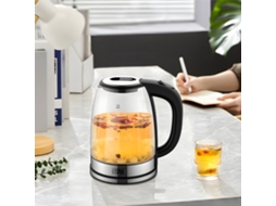 Chaleira elétrica Winning Star ST 6017 1,8l 1500w vidro borosilicato desligamento automático | S/MARCA
