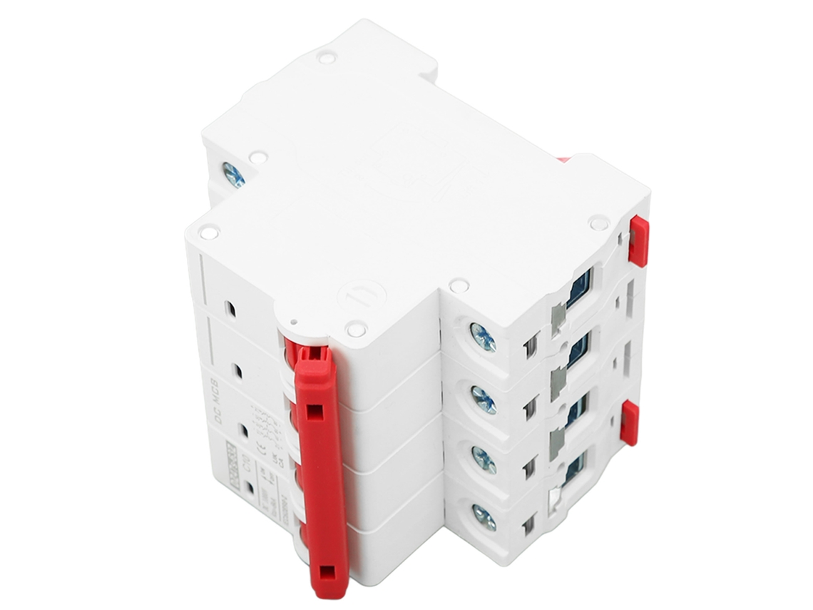 Mini disjuntor (capacidade de interrupção: 6000 A, para sistemas solares de 1000 V CC)