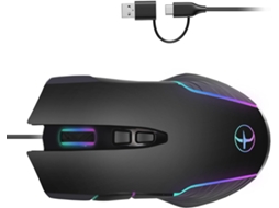 Fone De Ouvido Gamer Ergonômico Com Fio Usb-c Para Usb-a,