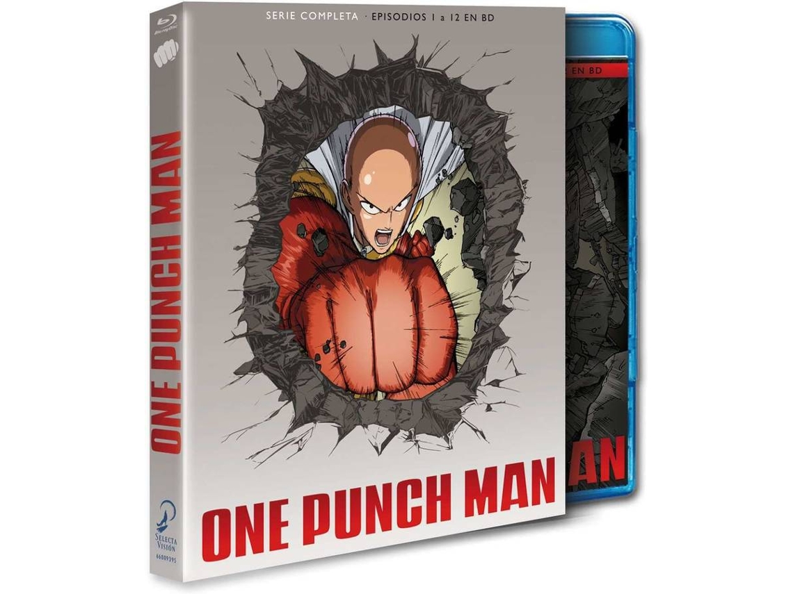 Blu-Ray One Punch Man Temporada 1 Completa Blu-Ray (Edição em Espanhol)