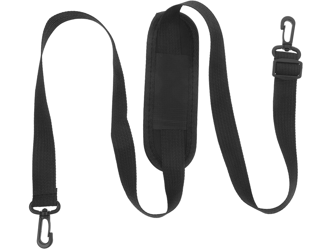 Alça De Ombro Larga E Ajustável Em Nylon Para Laptop E Mala.
