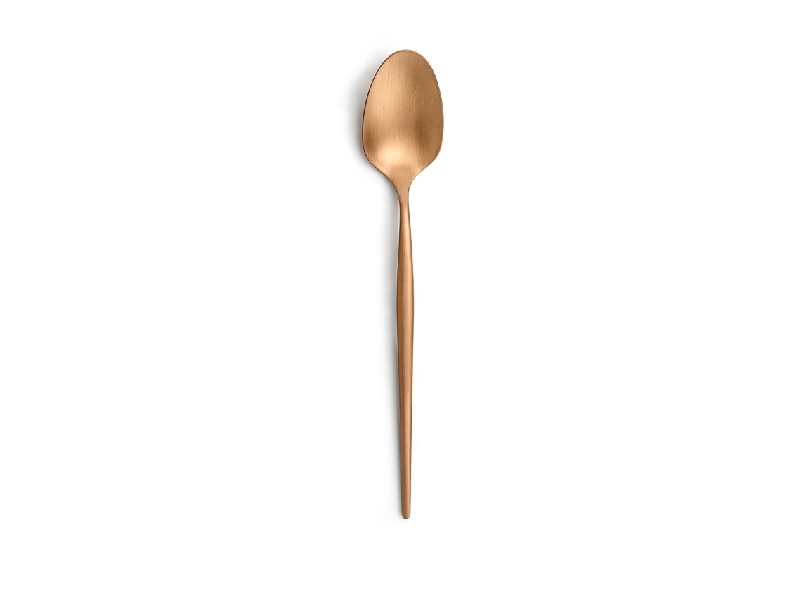 Conjunto De Colheres Amefa Soprano Cobre Metal Aço Inoxidável 12 Unidades