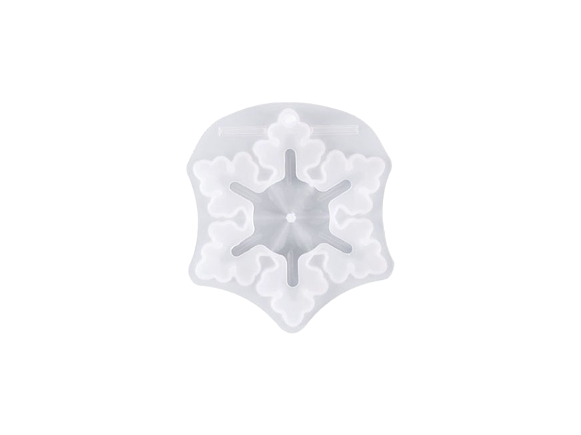 Molde Diy de Pingente Floco de Neve Estilo Crystal 04