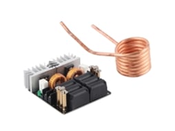Módulo de Aquecimento por Indução de Alta Frequência Zvs 1000w 12 48v Placa com Bobina de Cobre | S/MARCA
