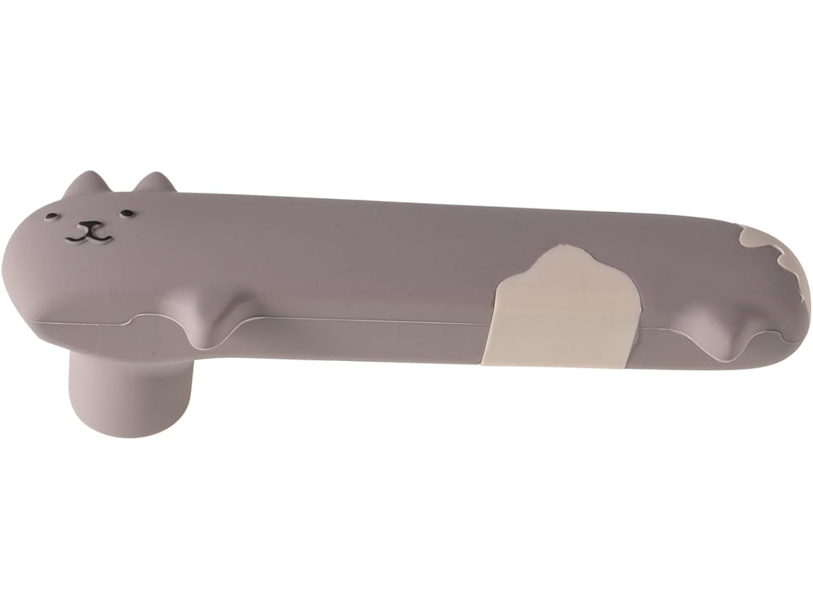 Capa Protetora De Silicone Osaladi Para Maçaneta Porta Infantil, Anticolisão, Macia, Roxa E Cinza