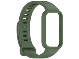 Pulseira Desportiva Macia e Respirável para Xiaomi Band 9 Active / Redmi Band 3 Verde HEXINYIGJLY