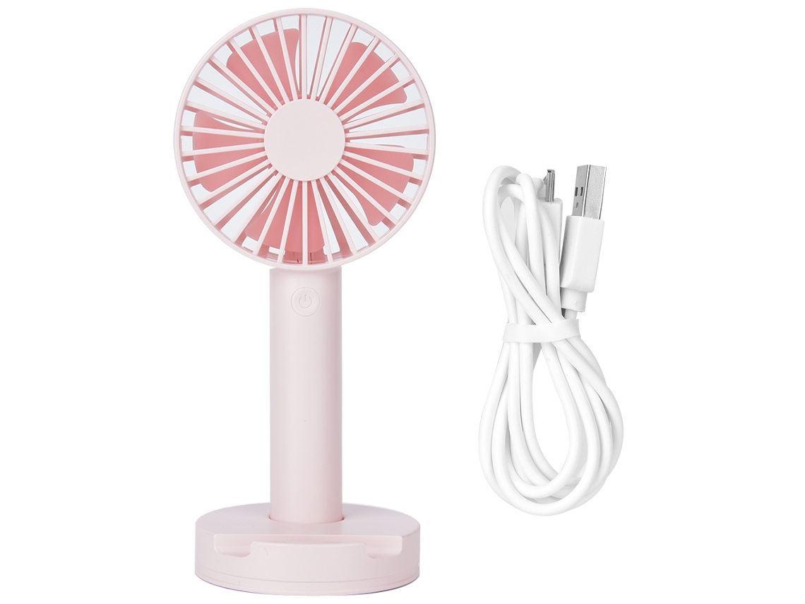 Vents Mini Usb Laptop Silencioso para Viagem Camping Rosa