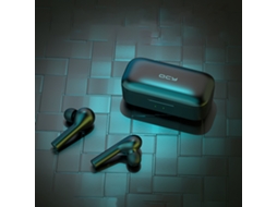 Fones De Ouvido Qcy T5 Tws Estéreo Com Controle Táctil, Microfone E Resistente À Água Ipx5 Para Esportes Com Estojo De Carregamento
