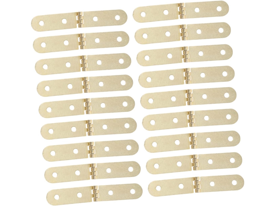 Conjunto De 30 Mini Dobradiças Madeira Para Caixas Joias, Estilo