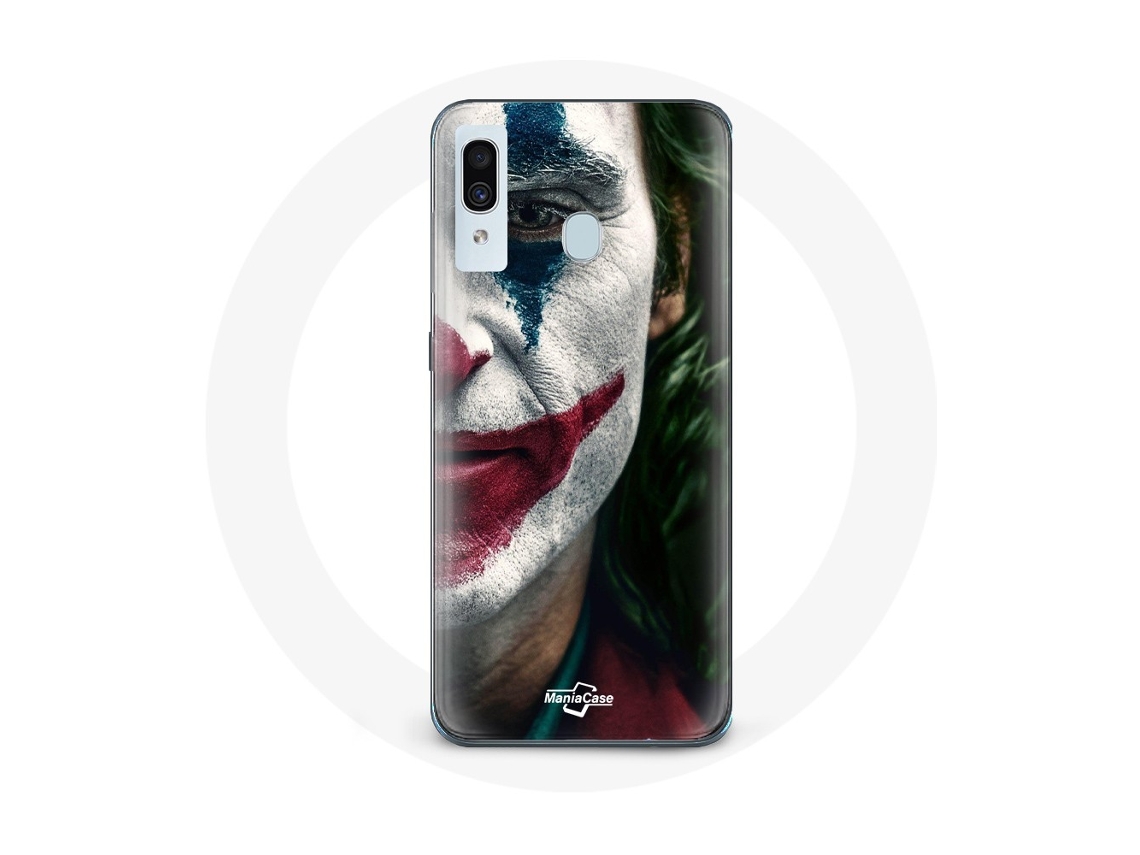 Capa para Samsung galaxy A40 Meia cara do Jocker